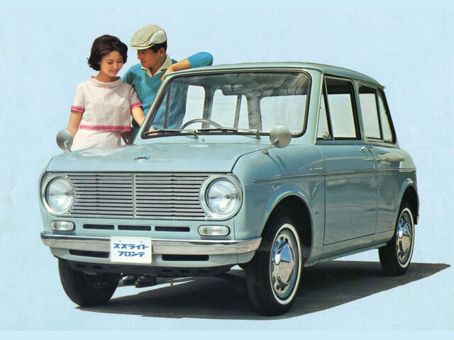 Suzuki Fronte 1 поколение, 2-й рестайлинг, купе (10.1965 - 03.1967)